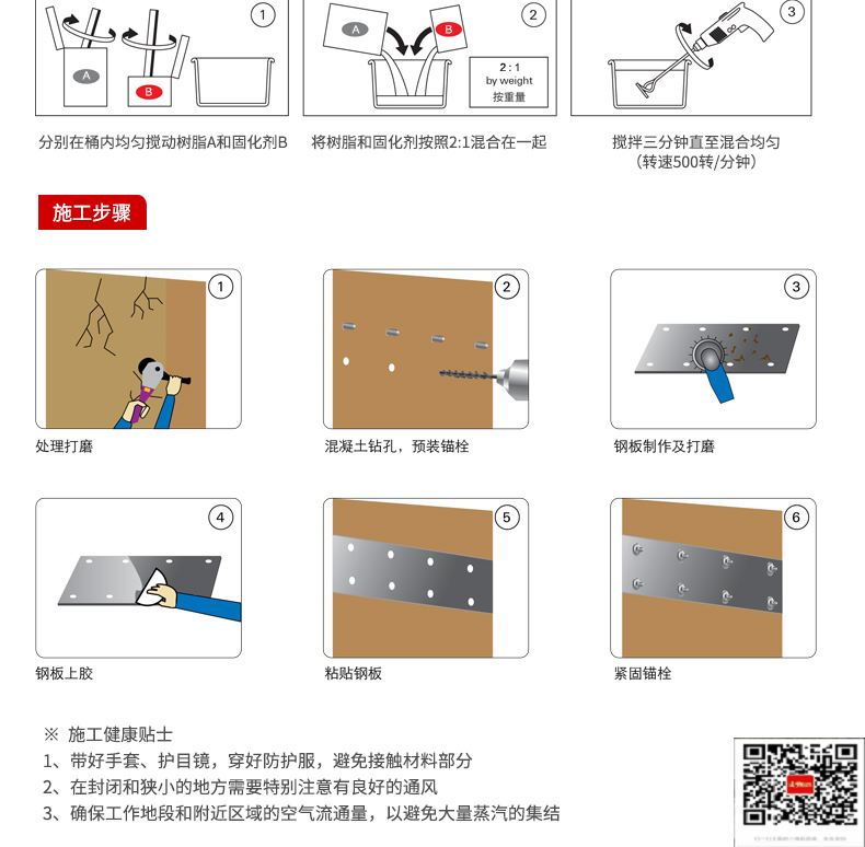 包钢禄丰粘钢加固施工过程